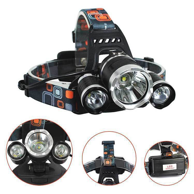 T6 High-Power Rechargeable Headlight