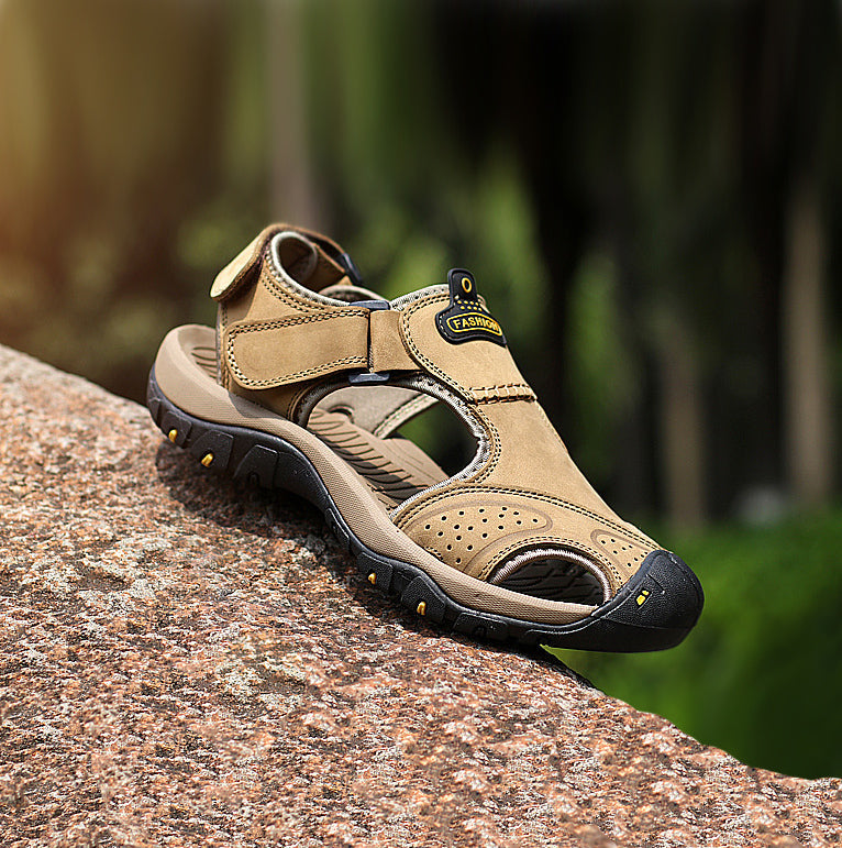 Men's Leather Hiking Sandals