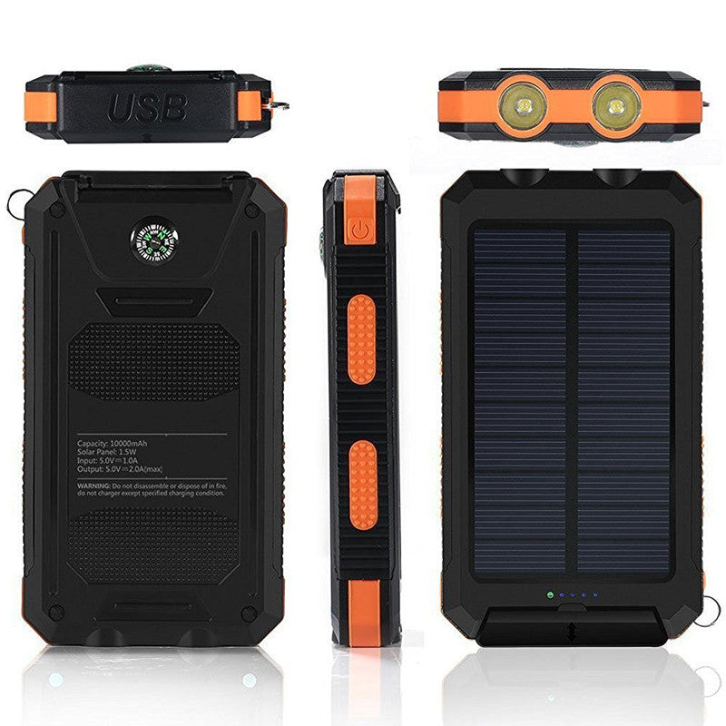 Portable Solar Panel Power Bank