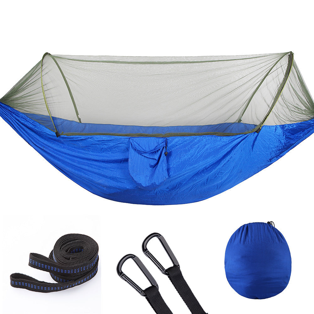 Quick-Opening Mosquito Net Hammock